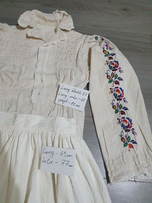 Costume populare vechi, autentic  - mărimea M-L