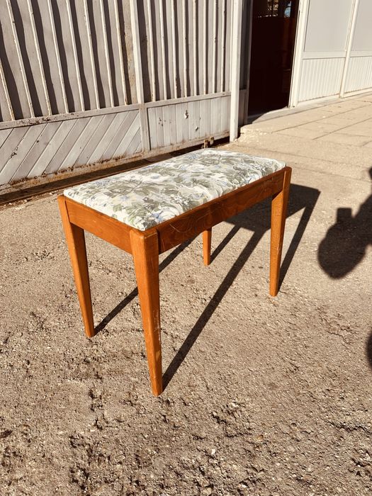 Винтидж пейка / табуретка – шведски дизайн, Mid-Century