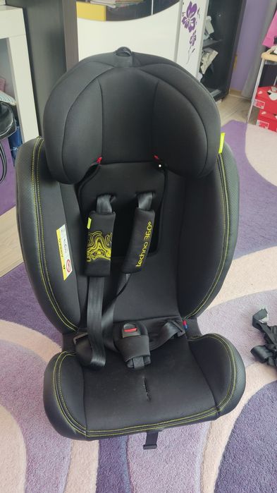 CHIPOLINO Стол за кола 0-36 кг. ТЕХНО ISOFIX 360°