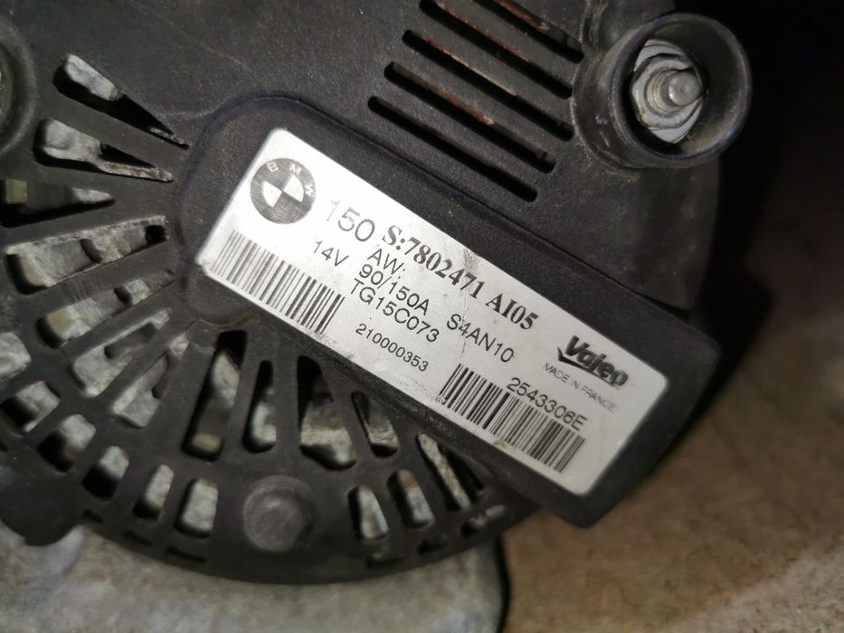 Alternator 150A 3.0 diesel bmw seria 5 seria 3 e90 e91 e92 e60 e61