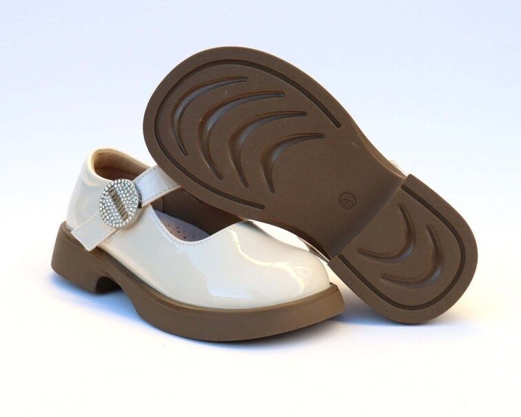 НОВО! Детски официални обувки- бежови