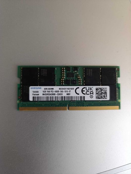 Memorie RAM laptop Samsung 16GB DDR5 - 4800 MHz SO-DIMM