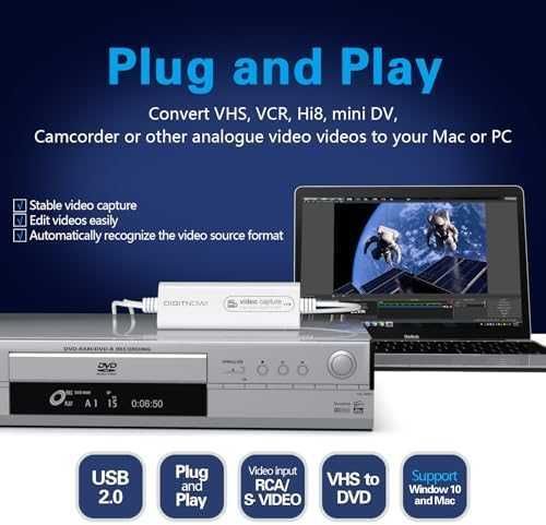 DIGITNOW! Видео конвертор, устройство за видео заснемане Цена 33лв