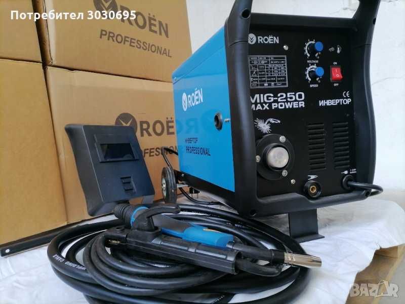 Инверторен Co2 телоподаващ апарат MIG-250 Max Power Телоподаващо