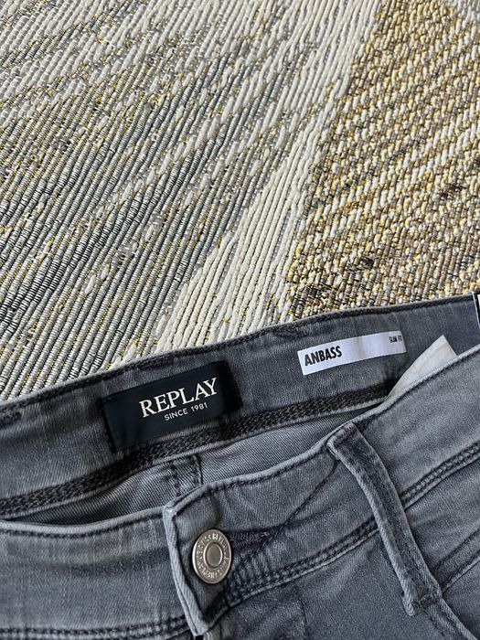 REPLAY : Anbass Power Stretch  - НОВИ 32-33 Slim / Оригинал