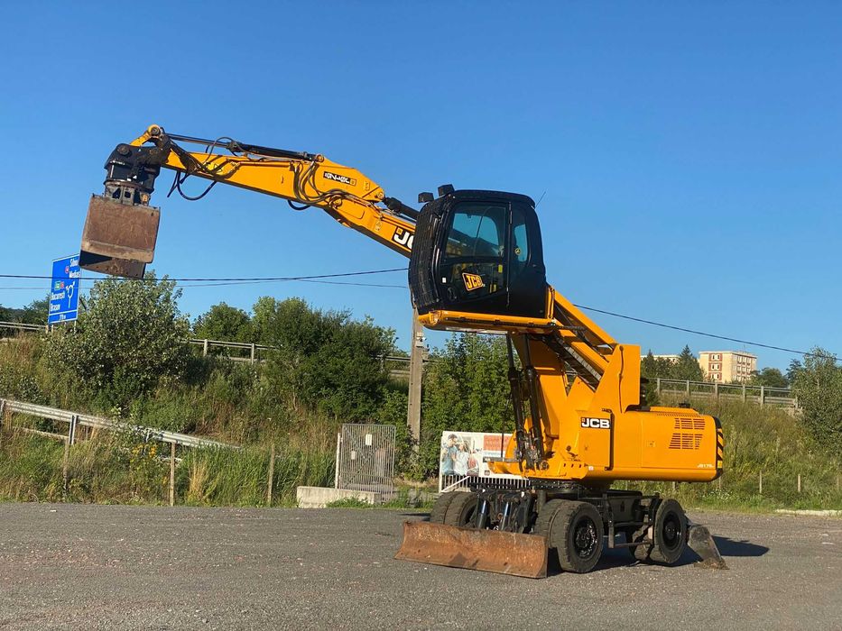 Excavator JCB pe roti Sighisoara • OLX.ro