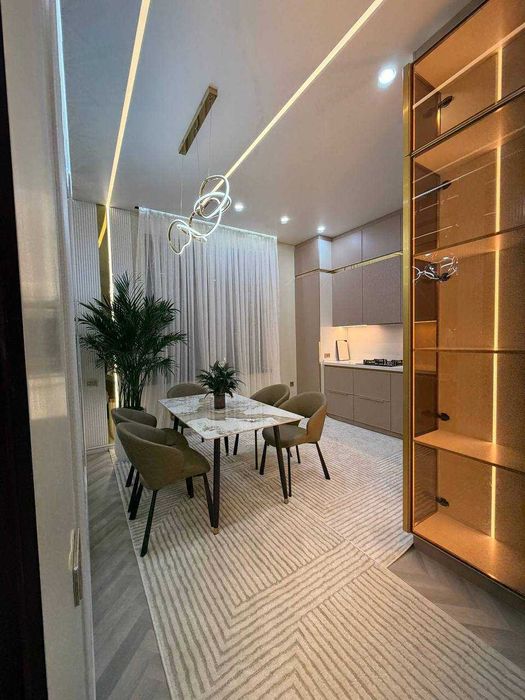 Продаётся 4-комнатная квартира, ЖК Silk Way, Ор.Буз базар, 88м2 4/3/11