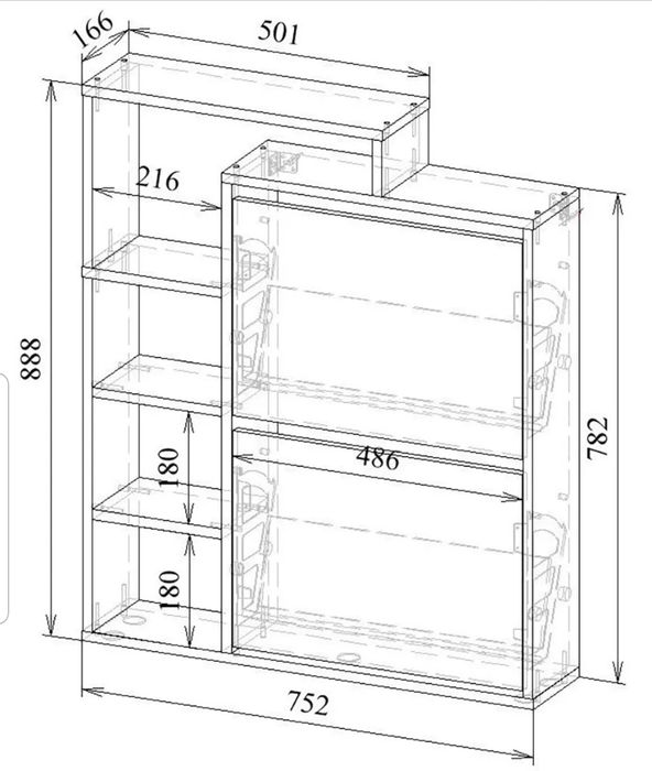 Обувница в прихожую