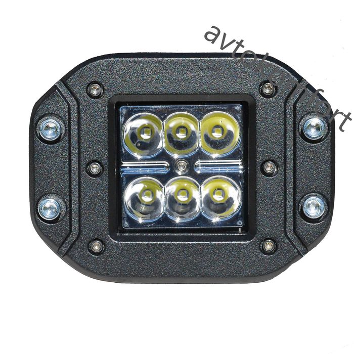 2x18W LED За Вграждане Фарове За Мъгла Интегрирани С Код Х 547