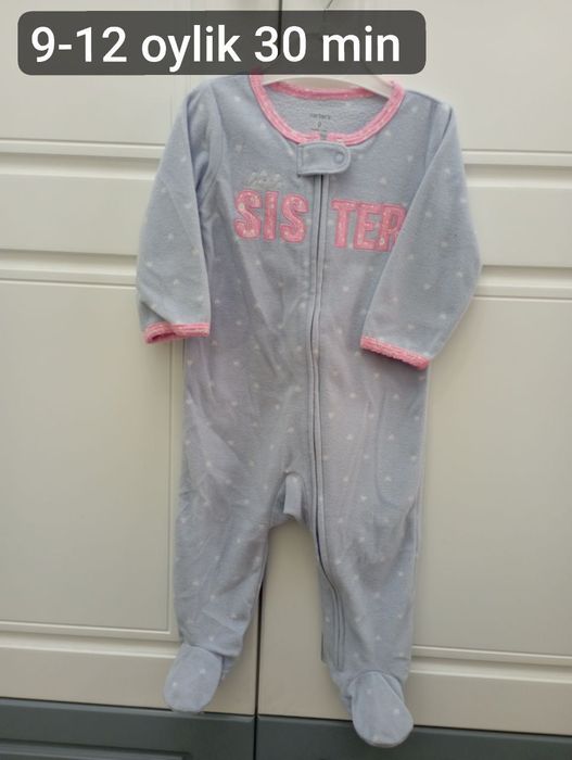 10 oylikdan 2 yoshgacha qiz bolalar uchun kiyimla