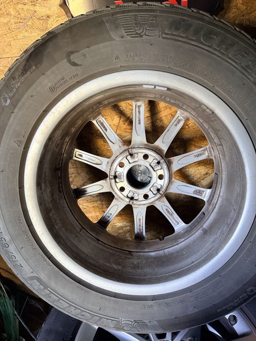 Jante originale Mercedes R17 A-Class W177 + anvelope Michelin Pilot Alpin 5 (DOT 2022)