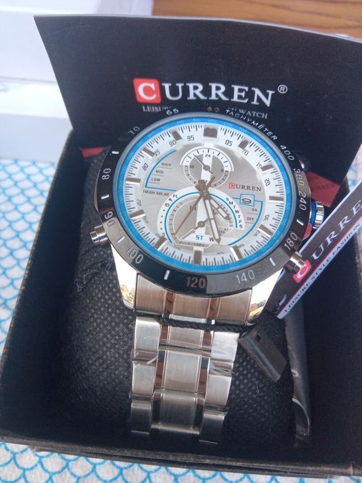 Ceas barbat Curren - NOU , bratara mare , model frumos , Quartz !

cea