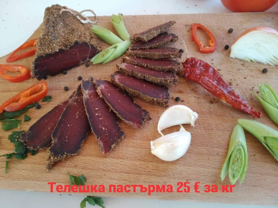Домашен суджук и пастърма от мазенцето на Бачо Никола