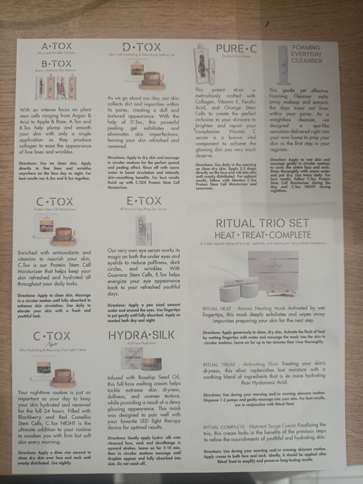 Eye lifting Stemtox A Tox anti aging nr 1 most efficient with instant results for all eye area . New sealed box