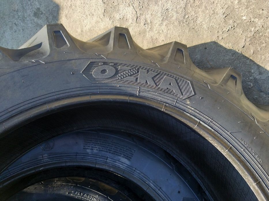 Cauciucuri noi 12.4-28 OZKA cu livrare rapida anvelope tractor spate