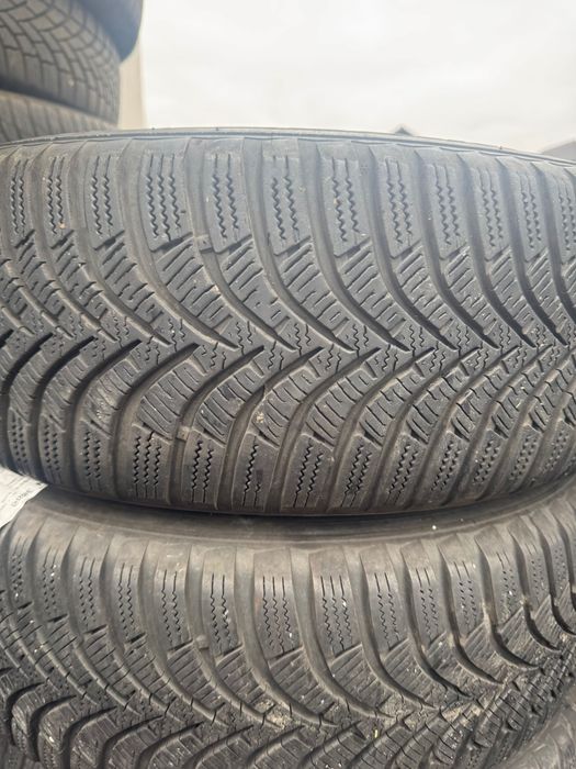 Vand 4 jante de tablă cu anvelope hankook 195 65 15