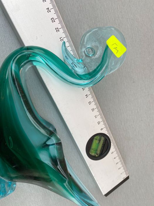 Италианска фигура от Мурано стъкло пепелник