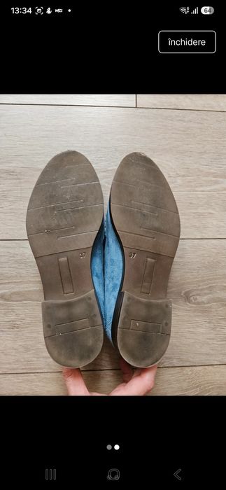Mocasini dama piele intoarsa