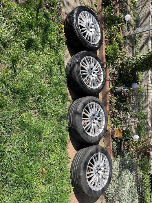 Jante cu cauciucuri r 17 alfa Romeo 159