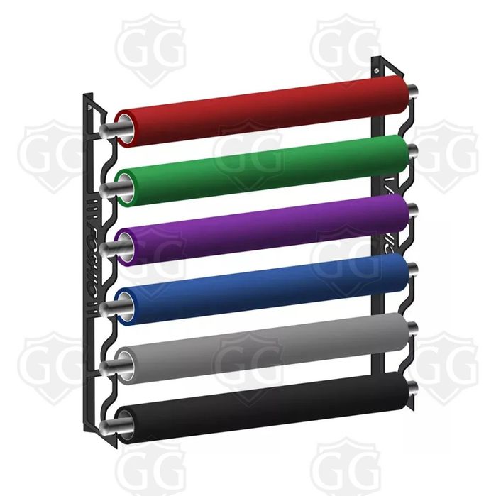 Стенна стойка за ролки фолио – 6 реда