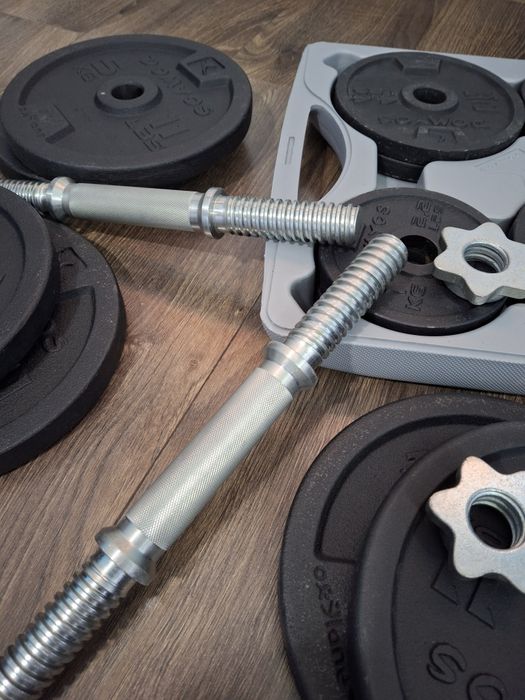 Set 2 gantere reglabile 2x10 kg=20 kg