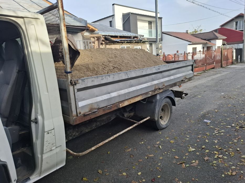 Transport moloz/nisip/pietris