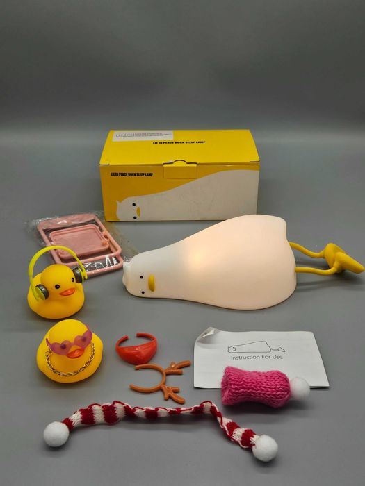 LED пате „Lie in Peace“ – забавна нощна лампа с аксесоари