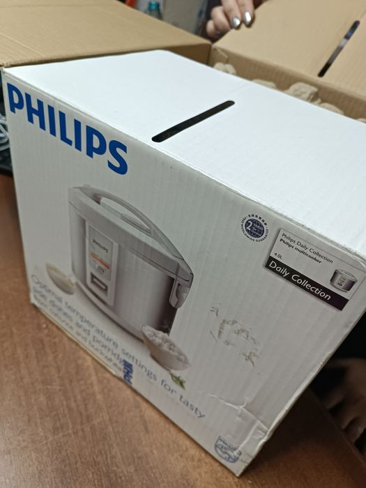 Новая мультиварка 4 литра оригинал philips