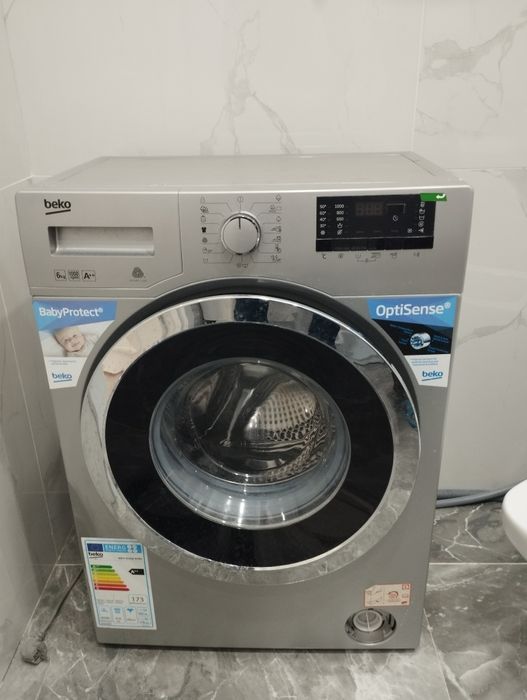 Стиральная машина Beko 6 кг [Серебристая]