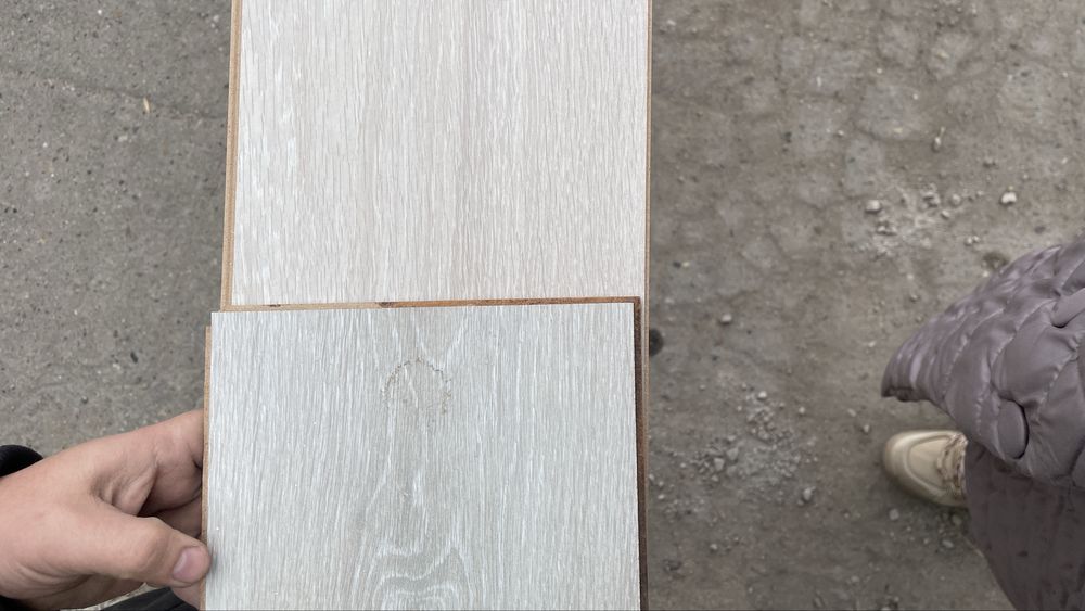 Ламинат на пол б/у