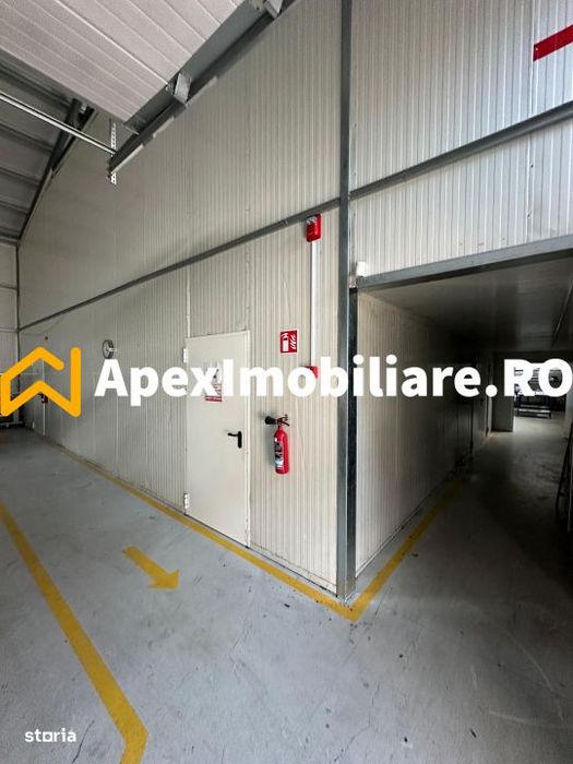 Hala Industriala Vest Ploiesti 550 mp + Birouri | Parcare 20 auto | Ac
