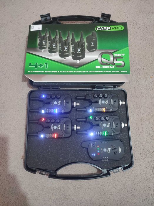 Set avertizori Carp Pro Q5 4+1