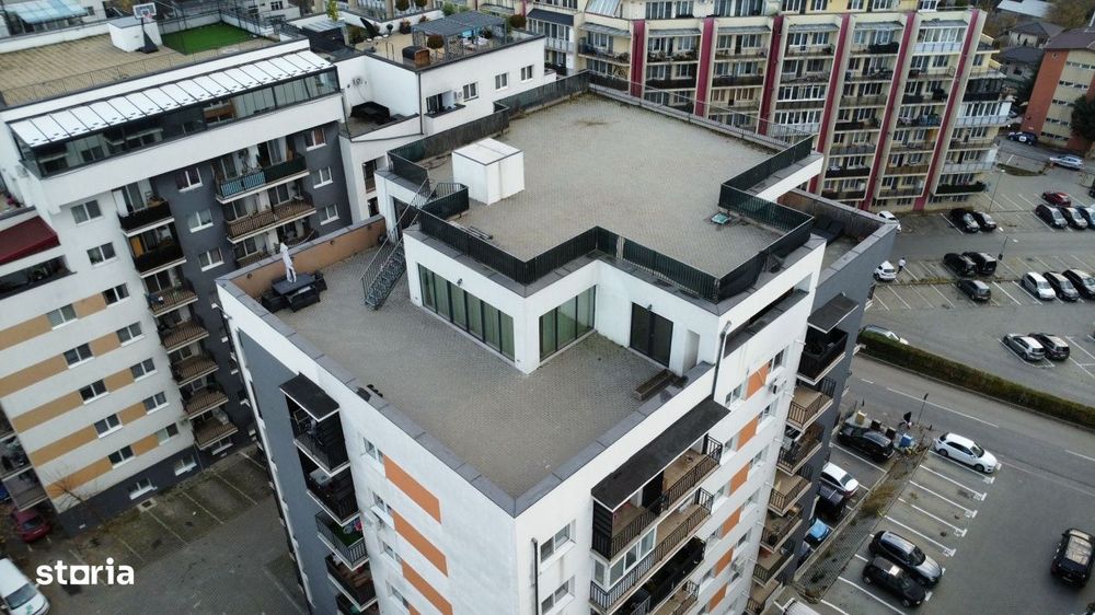 Penthouse de 4 camere, 200 mp, 400 mp terase, zona Petrom