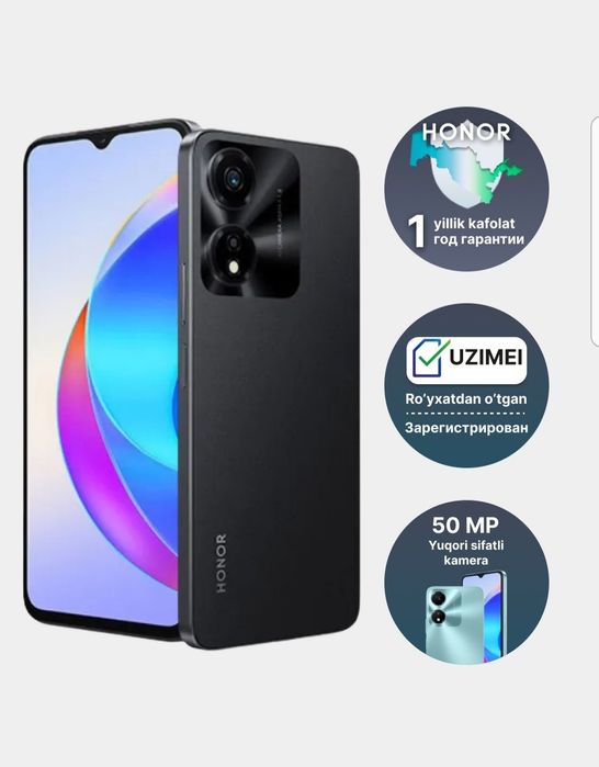 Смартфон Honor X5 plus 4/64GB муддатли туловга ХАРИД килинг