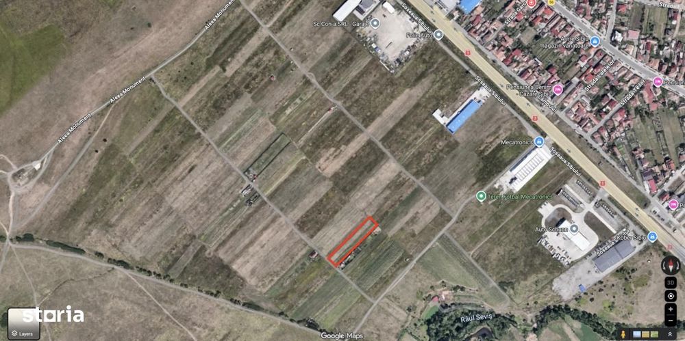 Teren 1000mp zona Troiță - Mihai Viteazul