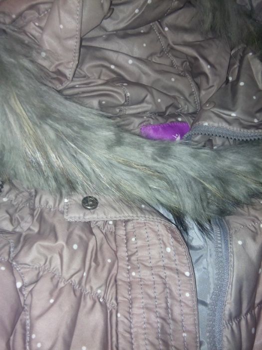 Продам пуховик-пальто на девочку