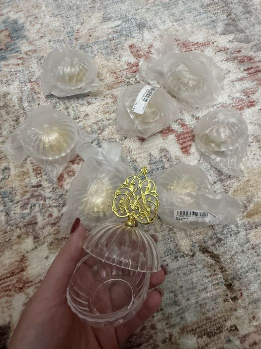 Бомбоньерки шкатулочки для мелочи пластик