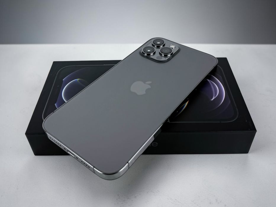 Apple iPhone 12 Pro Max 128GB Graphite Перфектен! Гаранция!