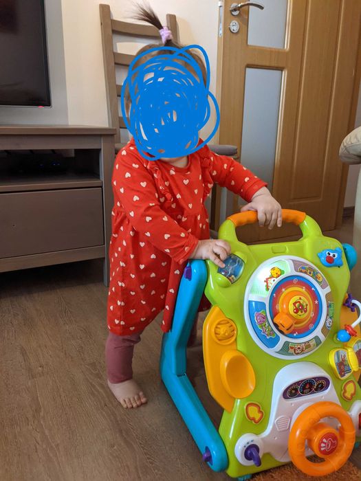 Antemergator si centru de activitati interactive 3 in 1 Hola, +9luni