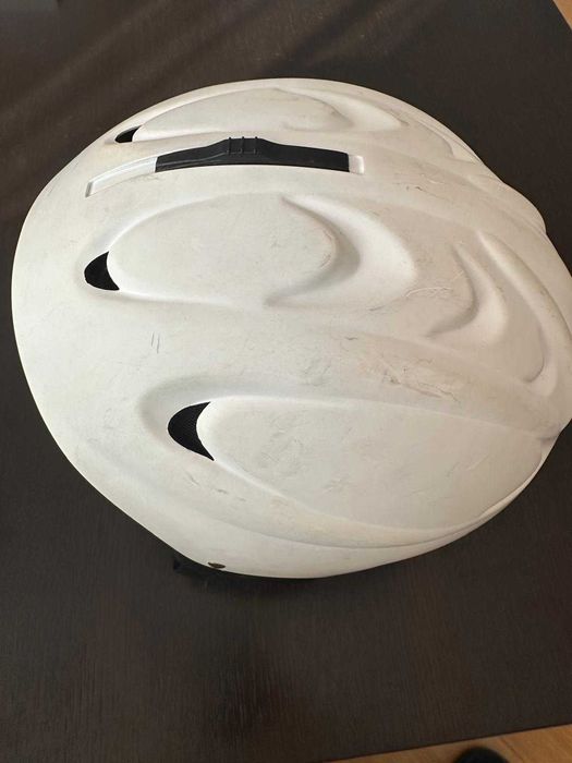 Casca schi alba marime 59-62