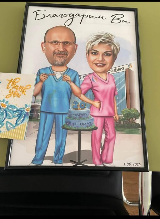 Карикатури и колажи по поръчка