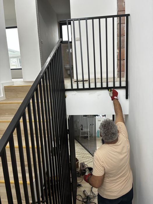 Balustradă fier forjat,riflaj metalic,balcoane, pt un preț call me!!