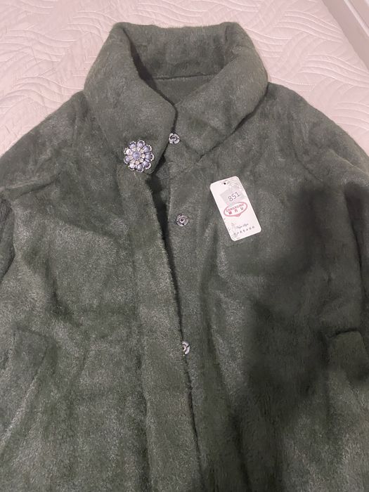 Теплый женский кардиган