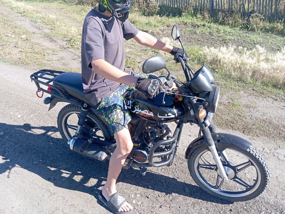 Мопед альфа в нормальном состоянии!