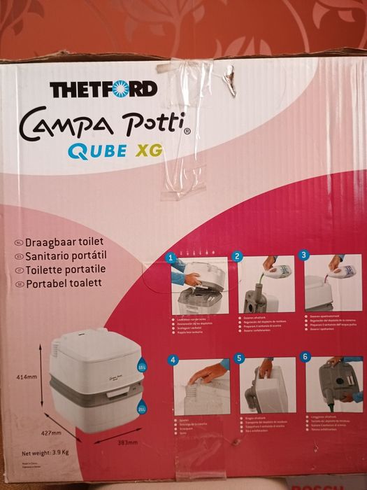 Химическа тоалетна Campa Potti Qube XG