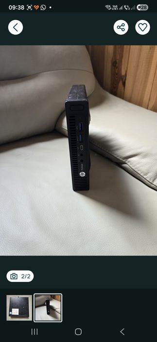 Mini pc HP, i5-6500T