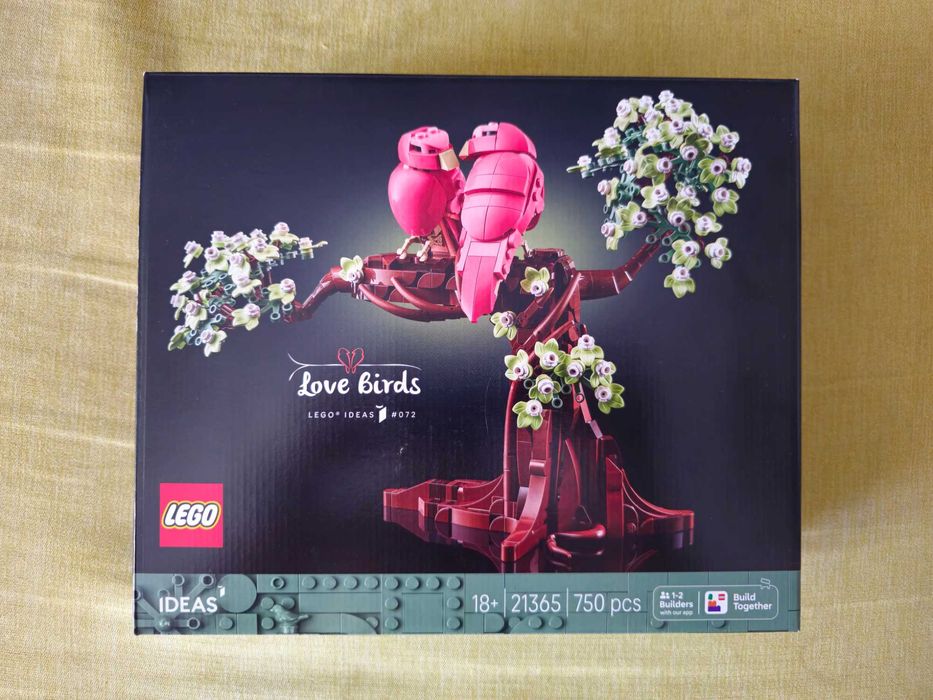 LEGO Ideas 21365 Love Birds – чисто нов, неотварян | 750 части
