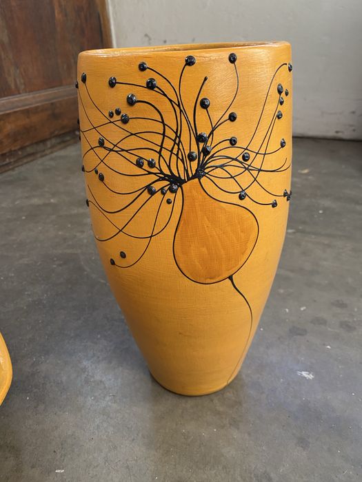 Vaza decorativa cu farfurie