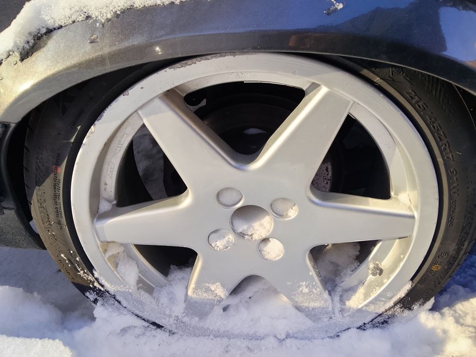 Диски r17 4×100 ej 7.5 с резиной