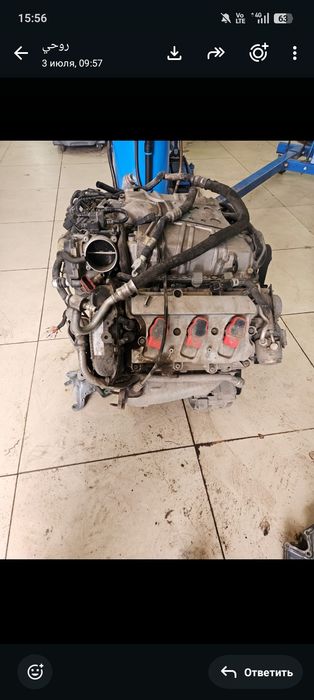 Двигатель на Audi Q7
